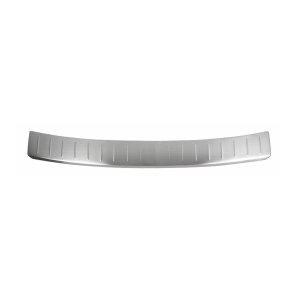 Subaru XV Rear Bumper Sill Cover - Omac - S.Steel - Brushed Silver - 2012 Subaru XV Rear Bumper Sill Cover - Omac - S.Steel - Brushed Silver - 2012